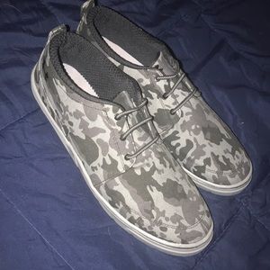Under Armour camo slip on sneakers